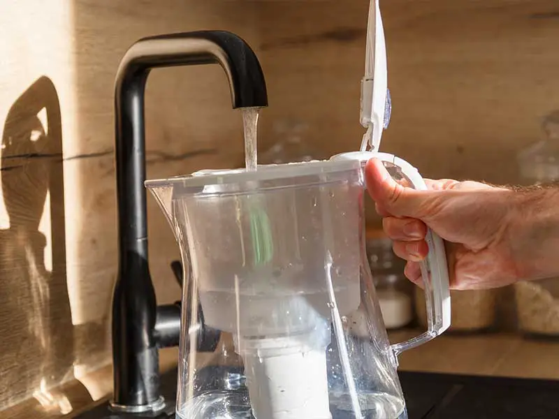 How to store Brita filter when not in use