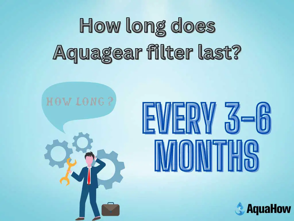 Aquagear filter Lifespan