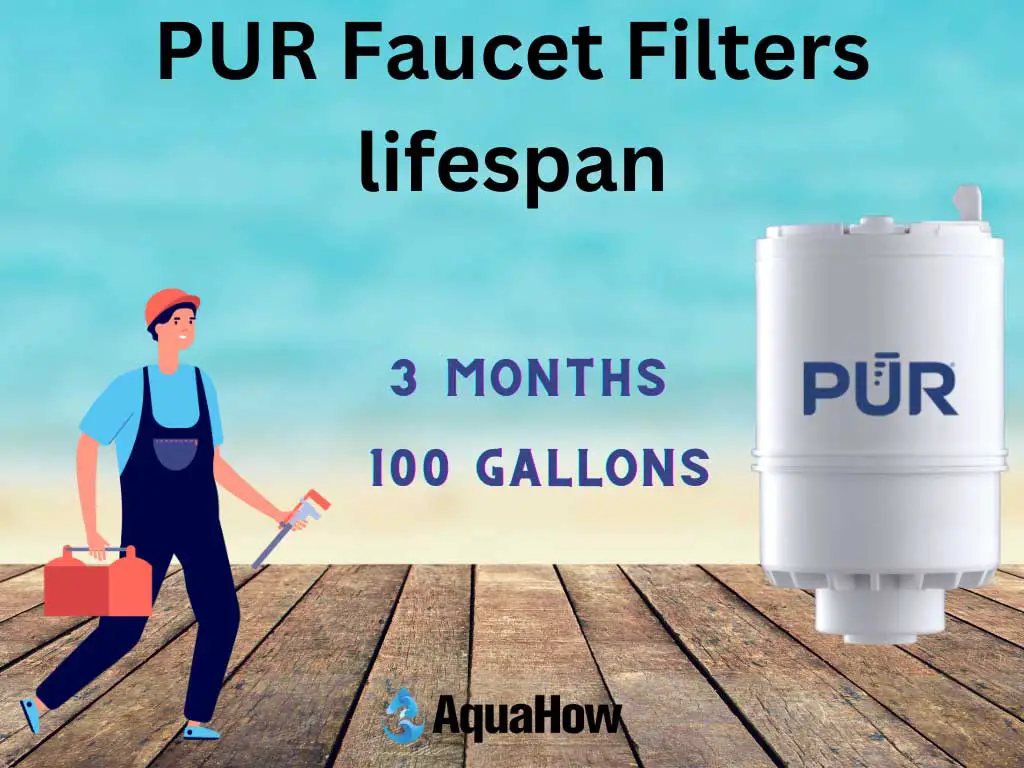 PUR Faucet Filters lifespan