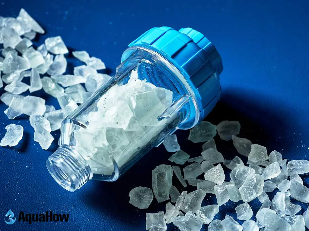 Water Softener Salt crystals