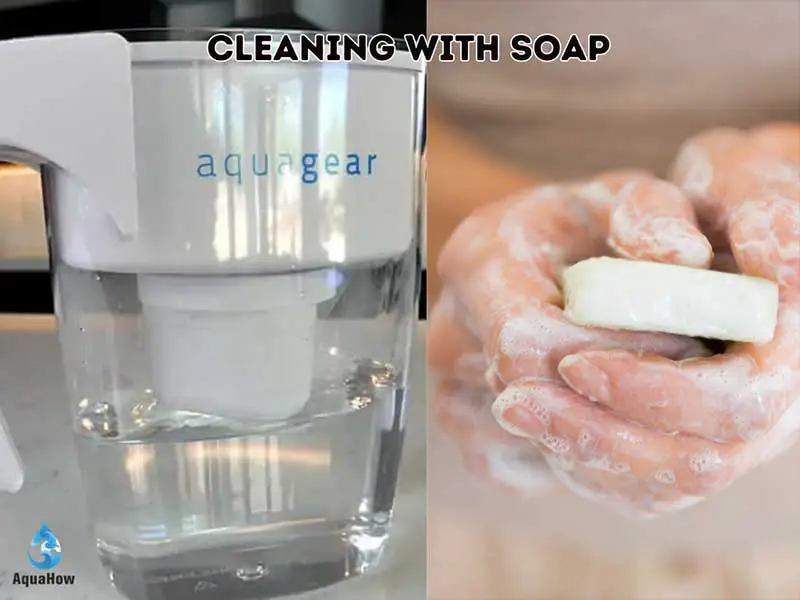 Cleaning with soap